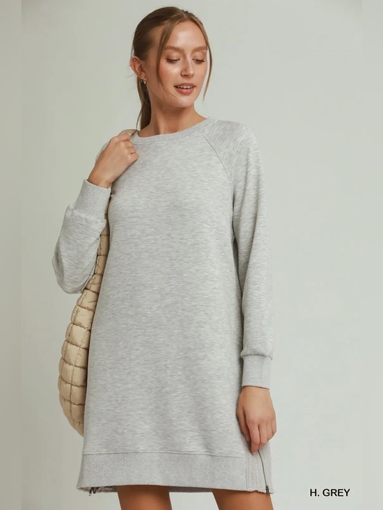 Umgee Dresses & Skirts - Umgee Side Crochet Zipper Detailed Dress
